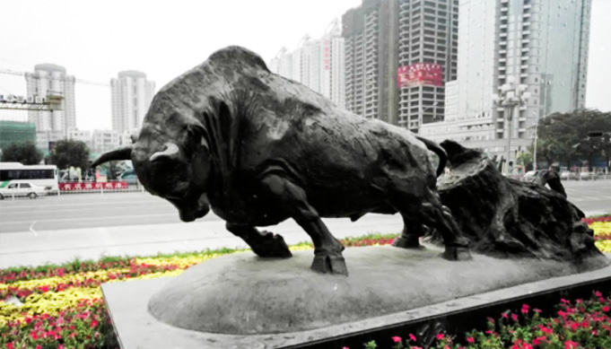 深圳市獲得2000年國際「花園城市」桂冠，成為我國第一個獲此殊榮的城市。（新華社）
